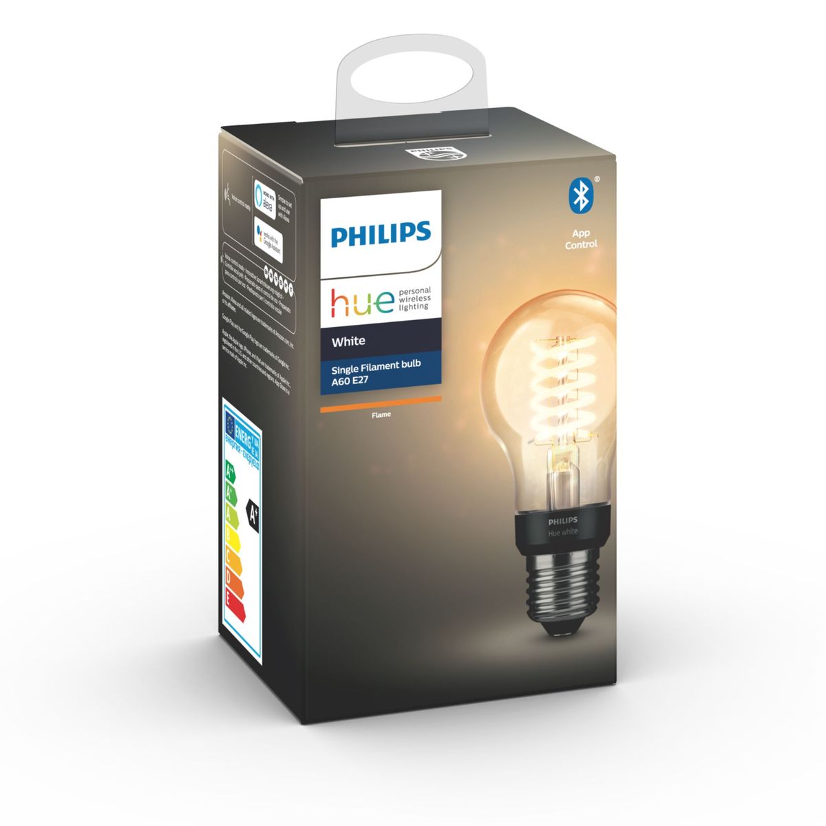 PHILIPS HUE - Hue Foco inteligente Filament Vintage A60 E27 7W