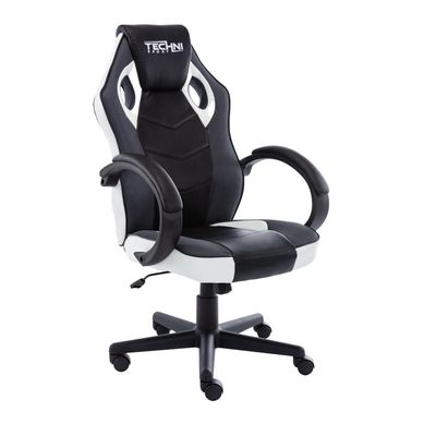 Silla Gamer Racing Negro/Blanco