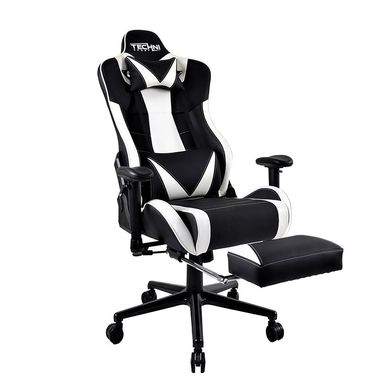 Silla Gamer ELITE 150 Kg y Posapies Blanco