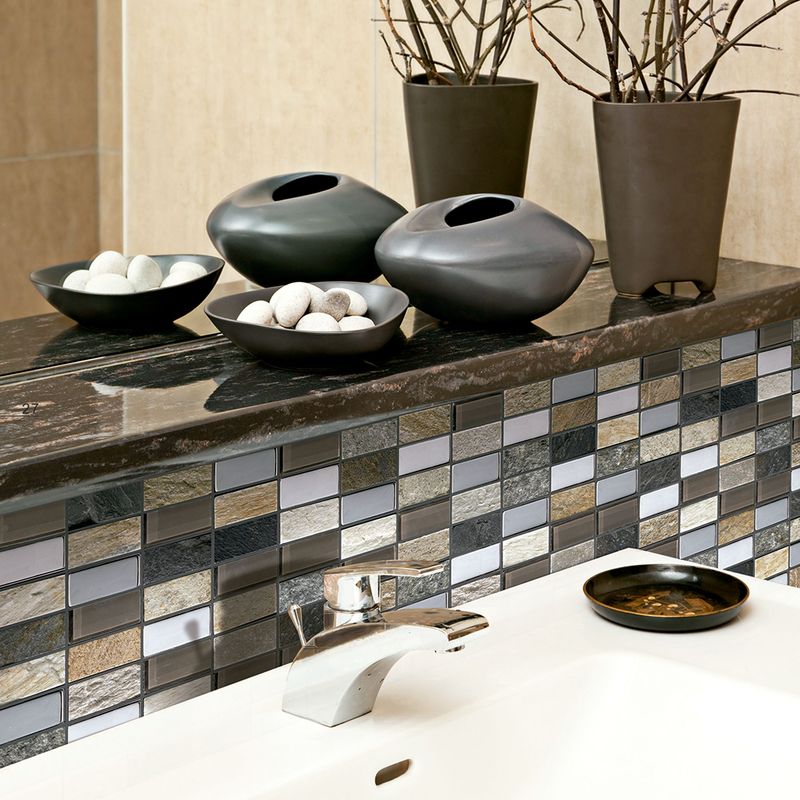 INTERMATEX - Mosaico Myka Beige Marmolizado 30x30cm para muro