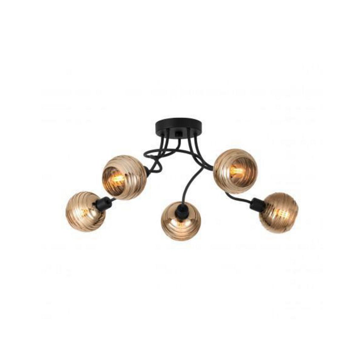 EGLO - Lámpara de techo Creppo 5x40w