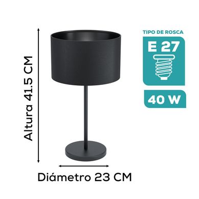 Lmpara de Mesa Maserlo 1L E27 Eglo