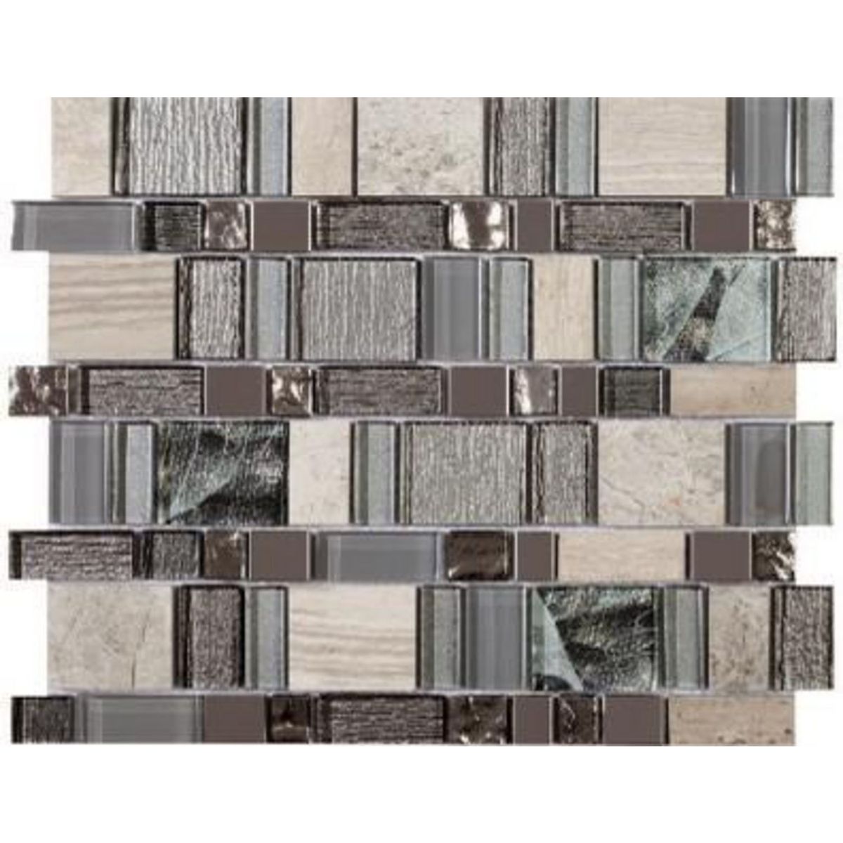 INTERMATEX - Mosaico America Grey Marmolizado 30x30cm 1.08m2 para pared