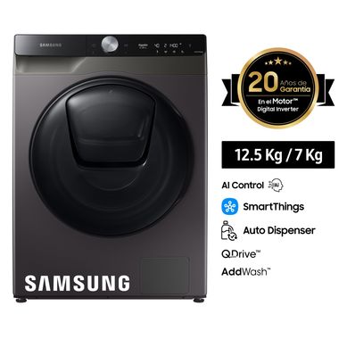 Lavaseca Samsung 12.5/7 Kg WD12TP84DBX Inox