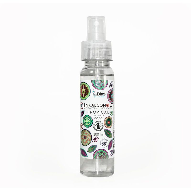 SAN BLAS - Alcohol en Spray Aroma Coco 100 ml.