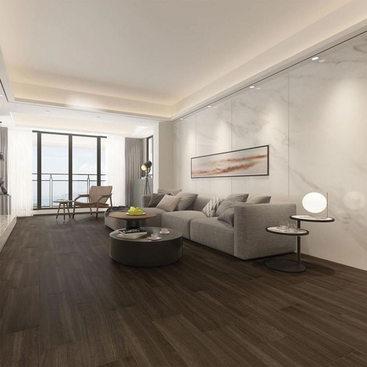 ITAGRES - Porcelanato Shorewood Brown Maderado 16x100cm 1.13m2