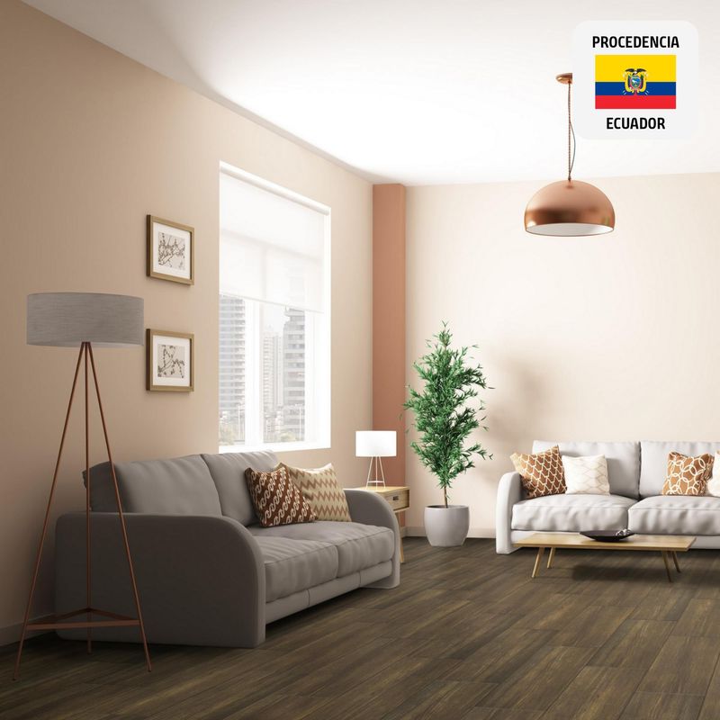 GRAIMAN - Cerámico Kapur Cerezo Maderado 18x45cm 1.13m2 para piso