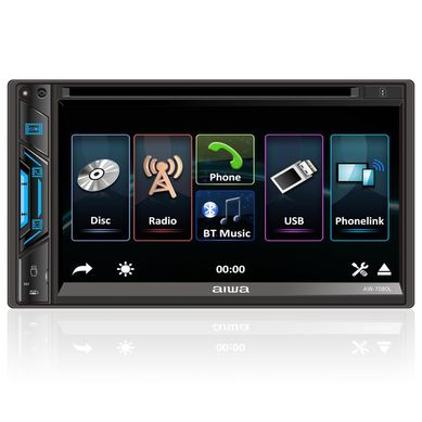Autoradio Aiwa con Pantalla 6.9 pulgadas Mirrorlink Android AW-7080L