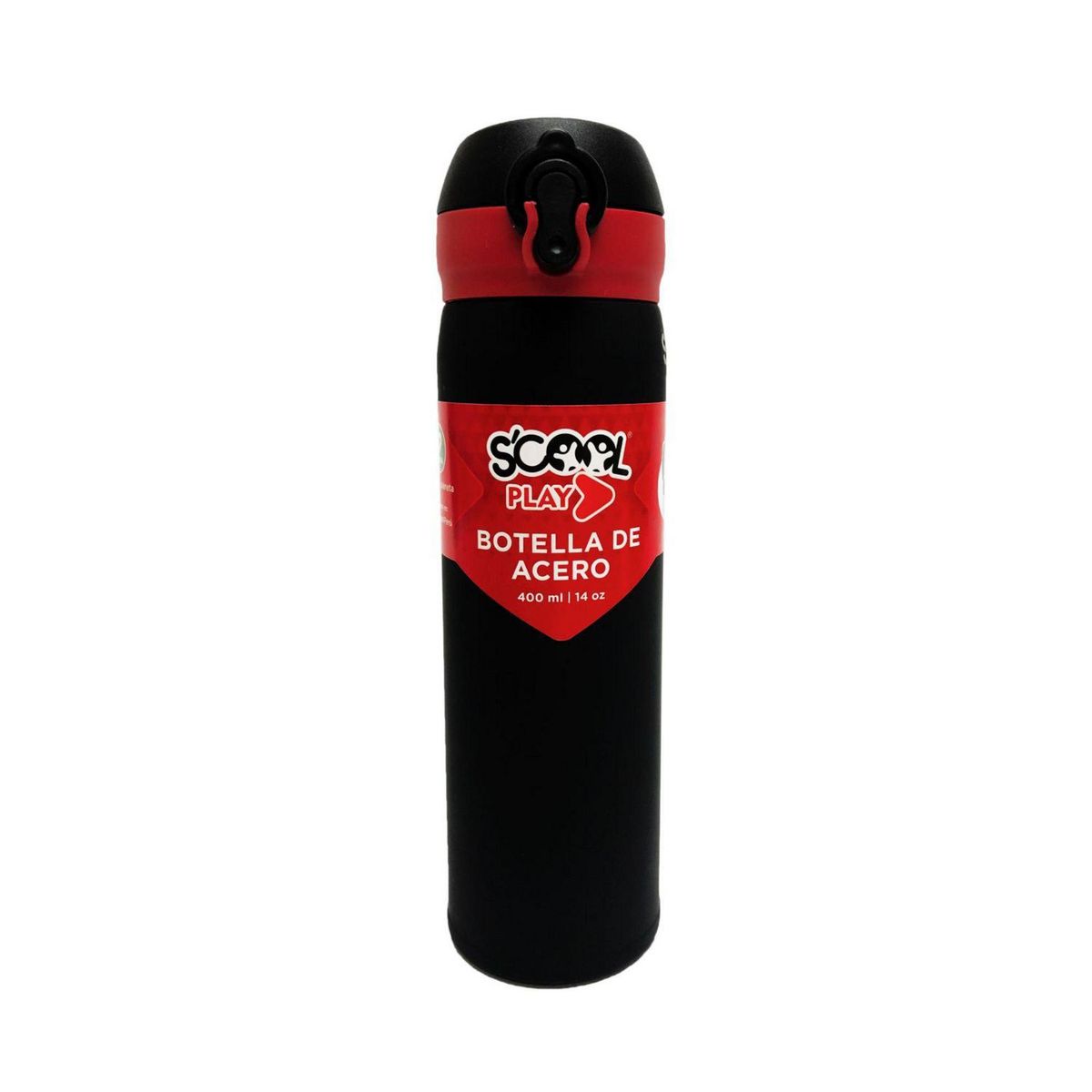 SCOOL - Tomatodo Scool Play Negro Acero 400ml
