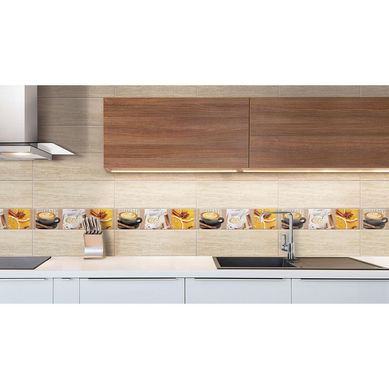 Cer�mica Marfil 21x61cm Maderadas Mate 1.20m2