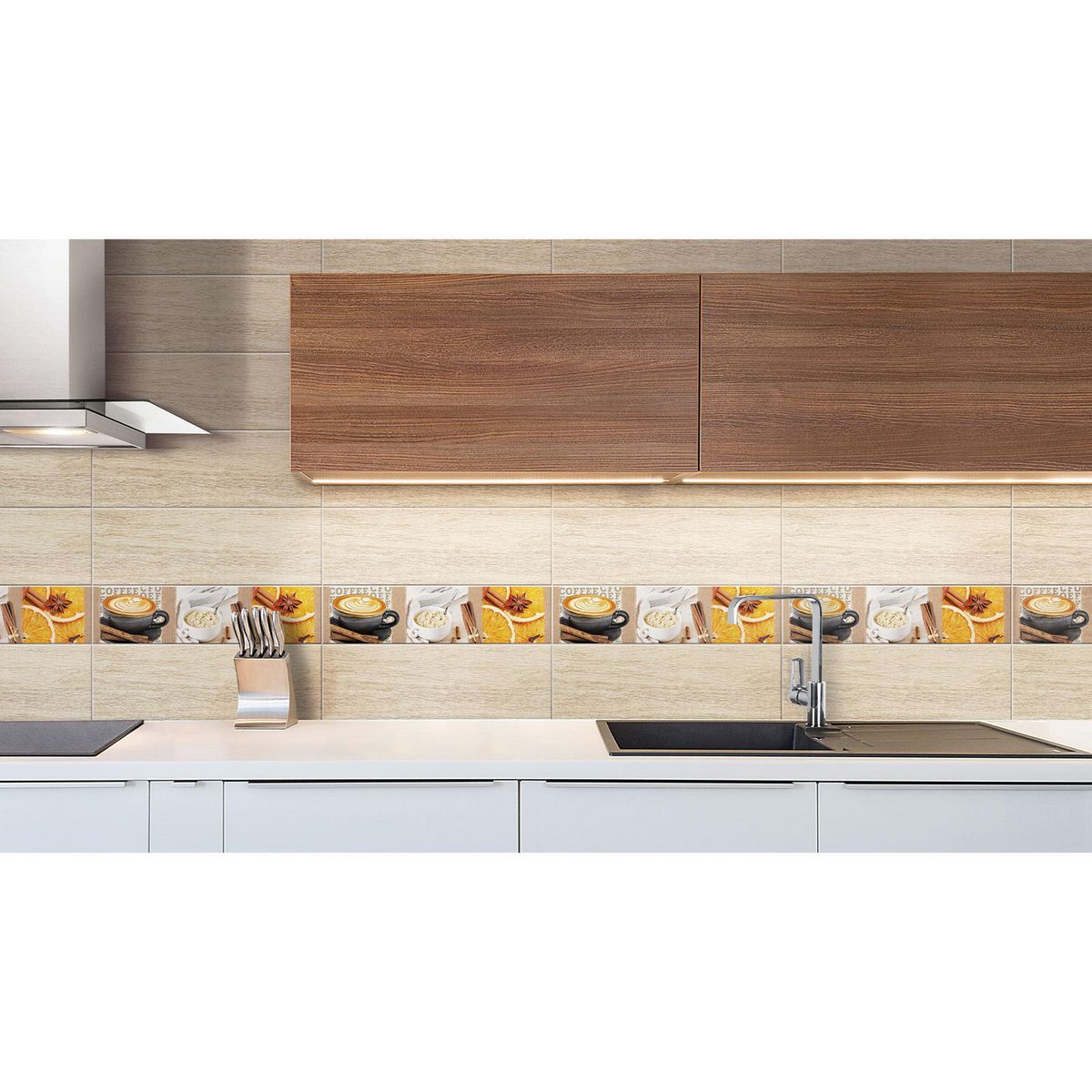 CELIMA - Cerámica Marfil 21x61cm Maderadas Mate 1.20m2