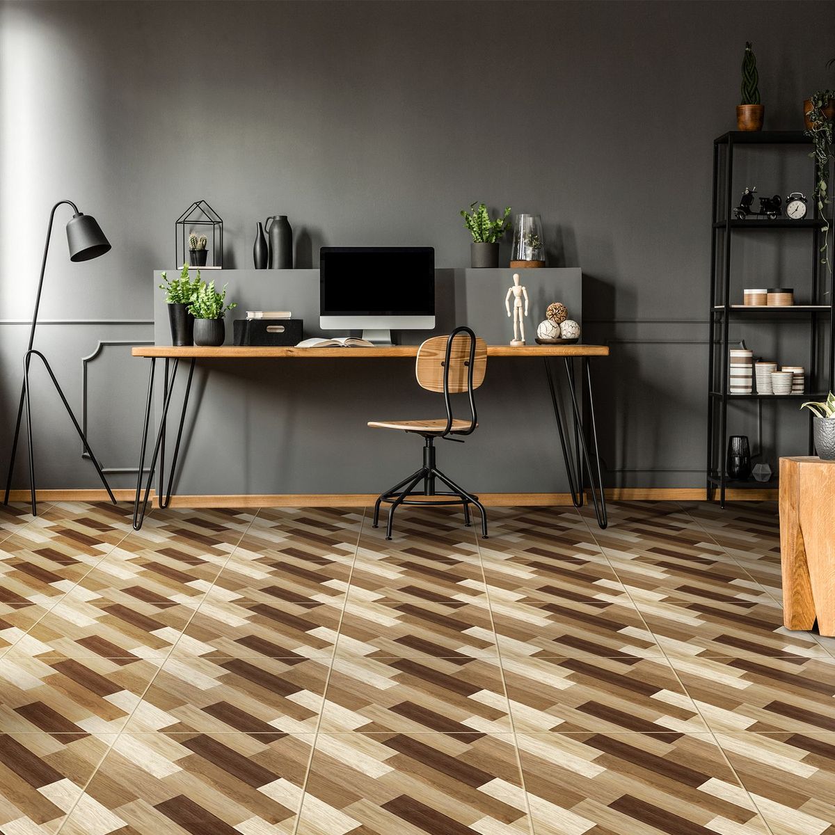 GALA - Ceramica Mix Maderado 46x46cm 1.9m2 Diagonal