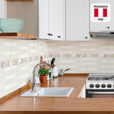 Cer�mica Gris Decorado 60x60cm 1.81 m2 Dalia Hueso