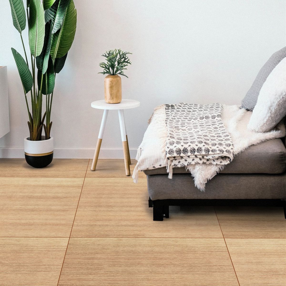 GALA - Cerámica Marrón 60x60 Maderadas Mate 1.44 m2