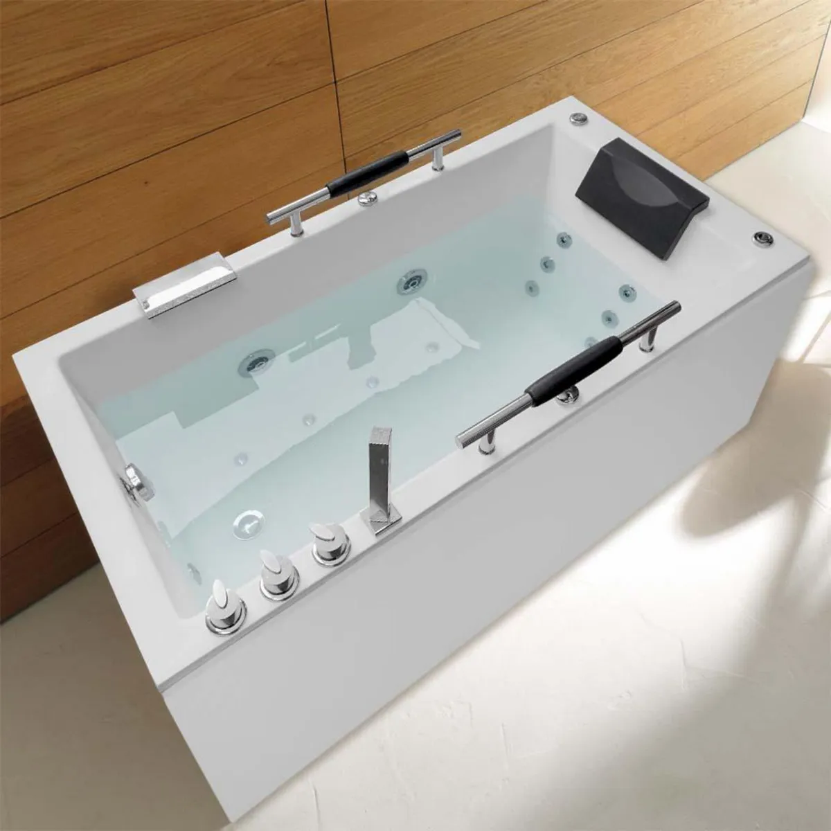 CUBA&SPA - Tina Hidromasaje Minimalista Profesional 150x80 cm