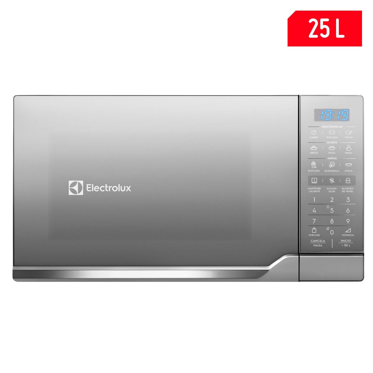 ELECTROLUX - Horno Microondas Electrolux 25L 900W EMDO25S2GSRUG