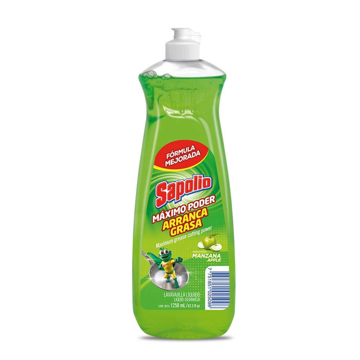 SAPOLIO - Lavavajillas Sapolio 1.25 Litros