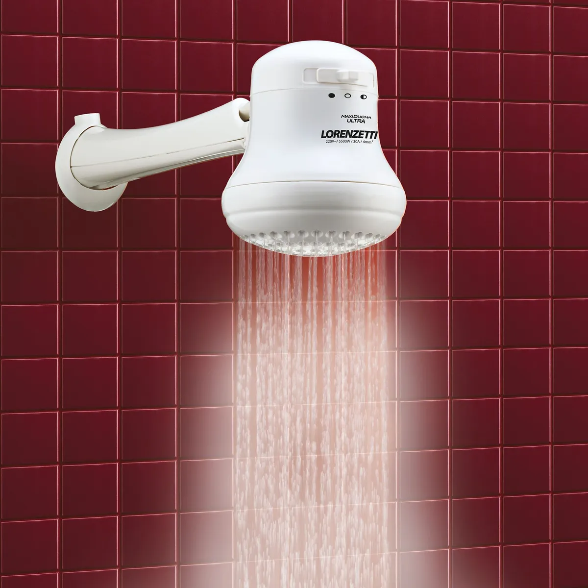 LORENZETTI - Ducha Eléctrica Instantánea Lorenzetti Maxi Ducha 3T 5500W