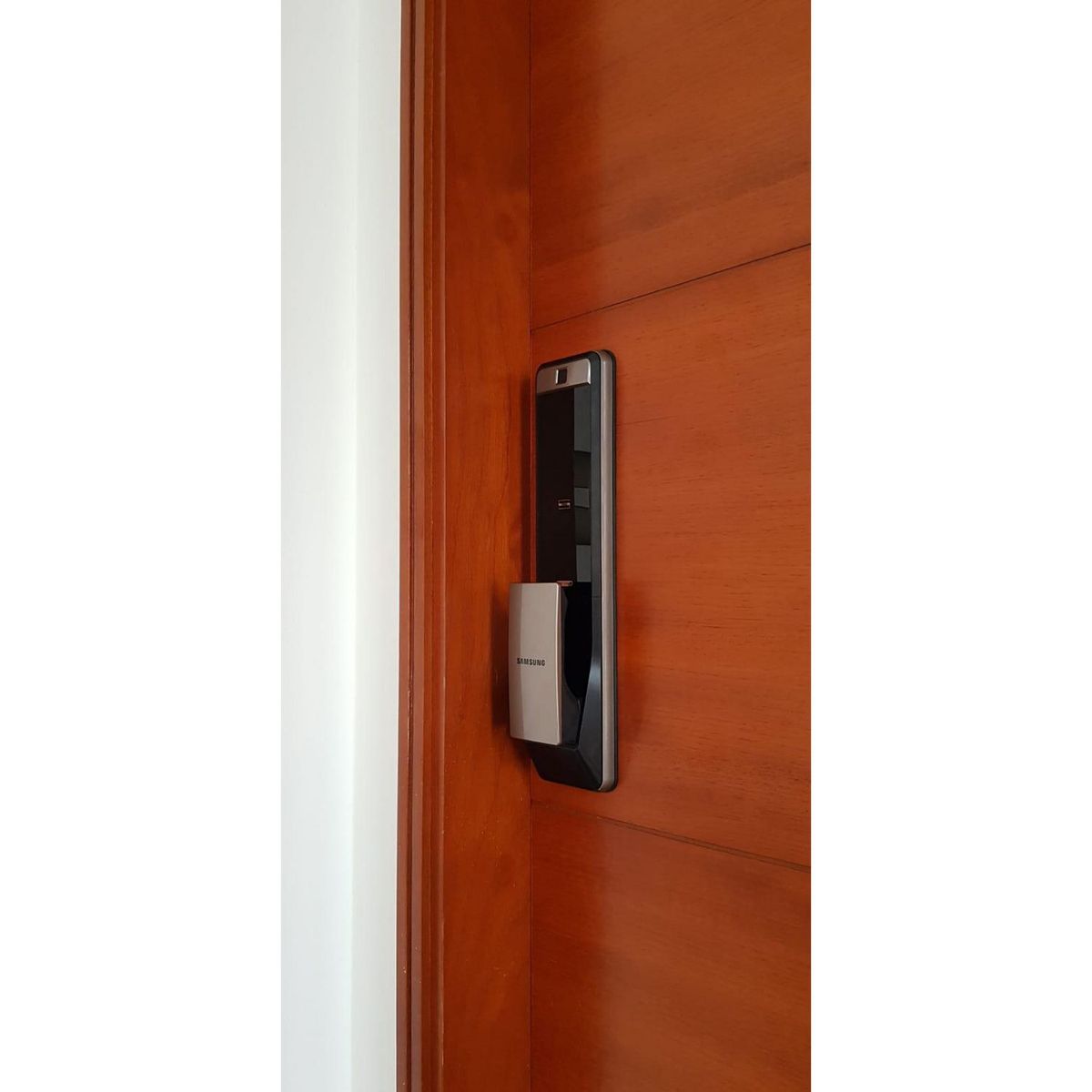 SAMSUNG - Cerradura Inteligente Samsung Push Pull Stylist SHP