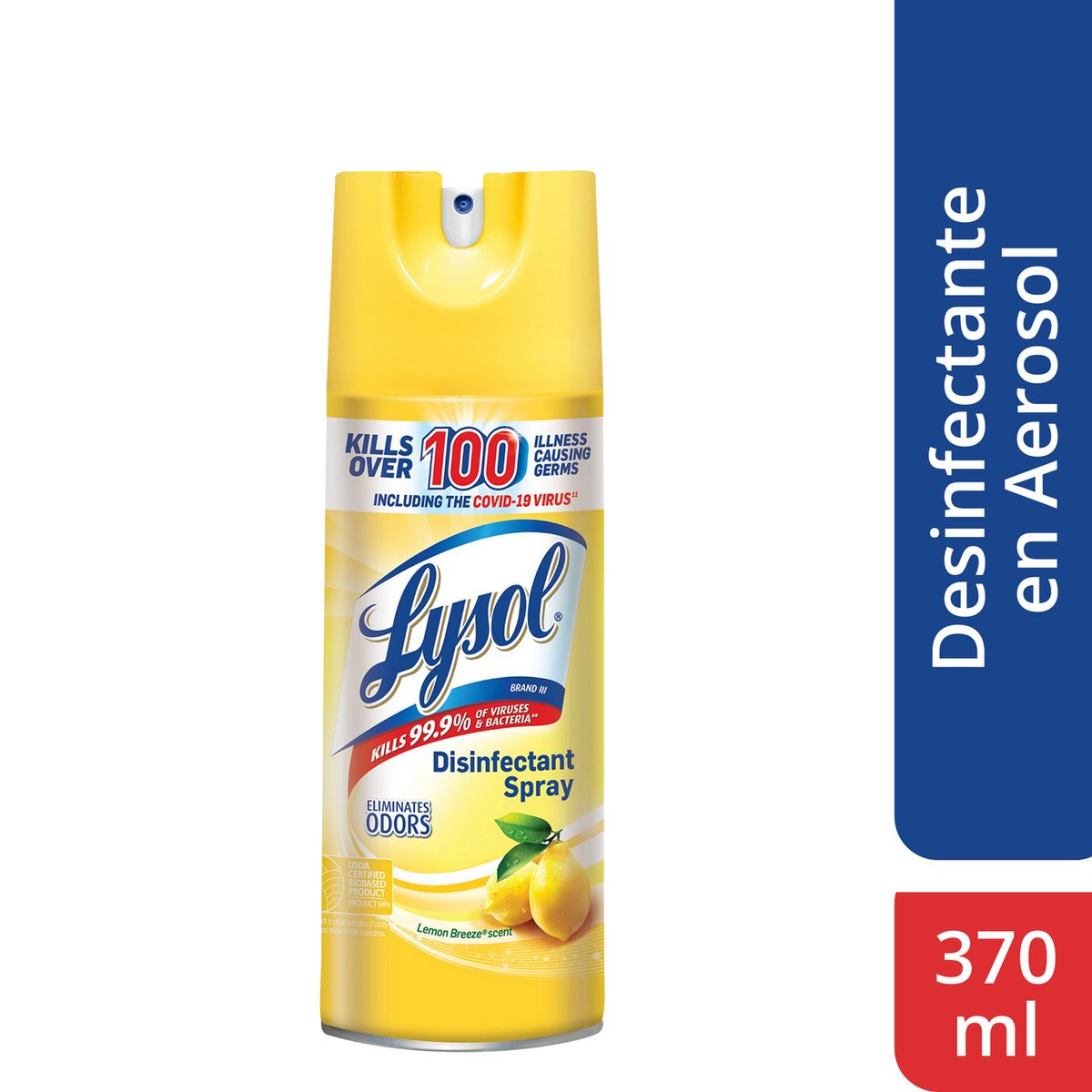 LYSOL - Ambientador Lysol En Spray Brisa De Mañana 360Ml