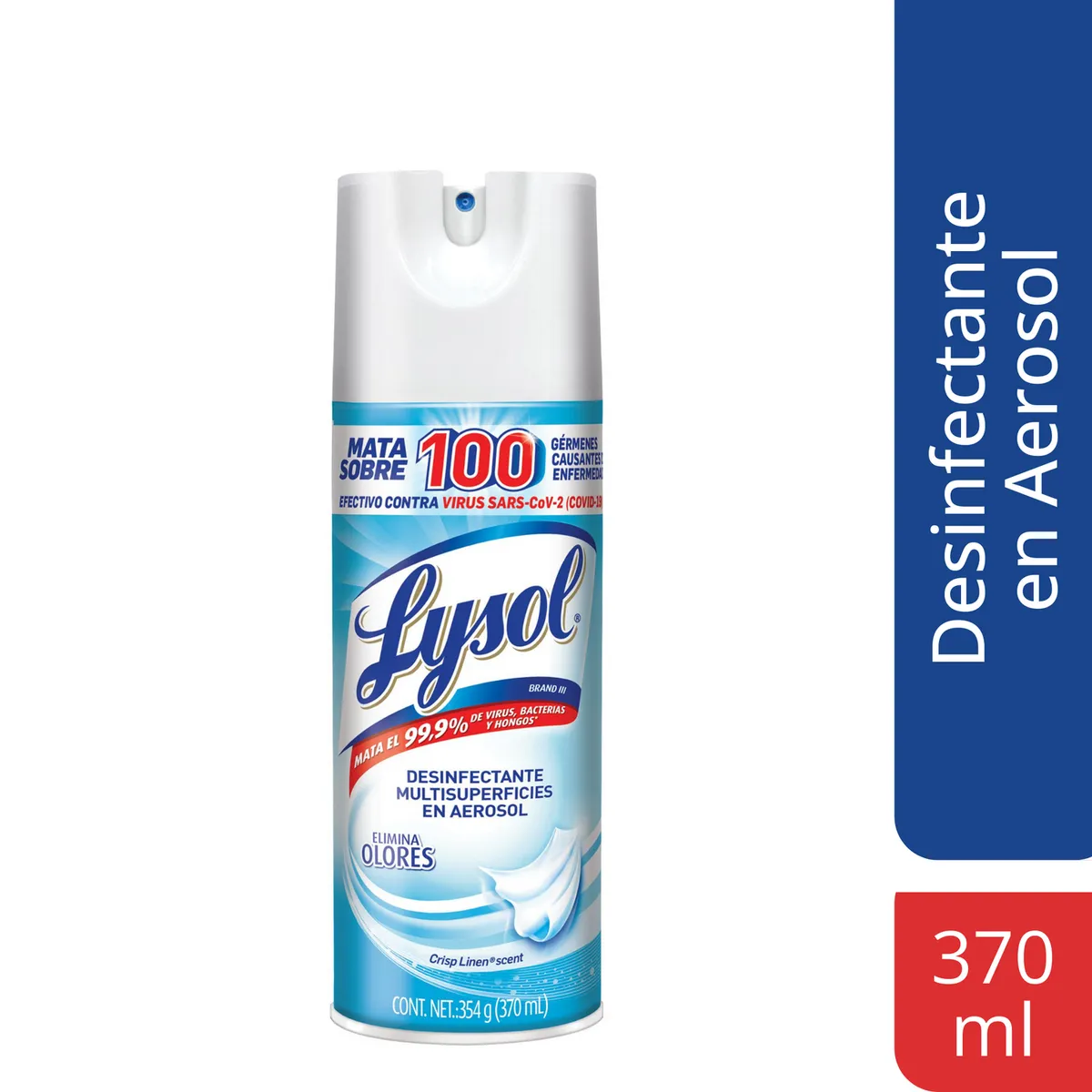 LYSOL - Ambientador Lysol En Spray Crisp Linen 360Ml