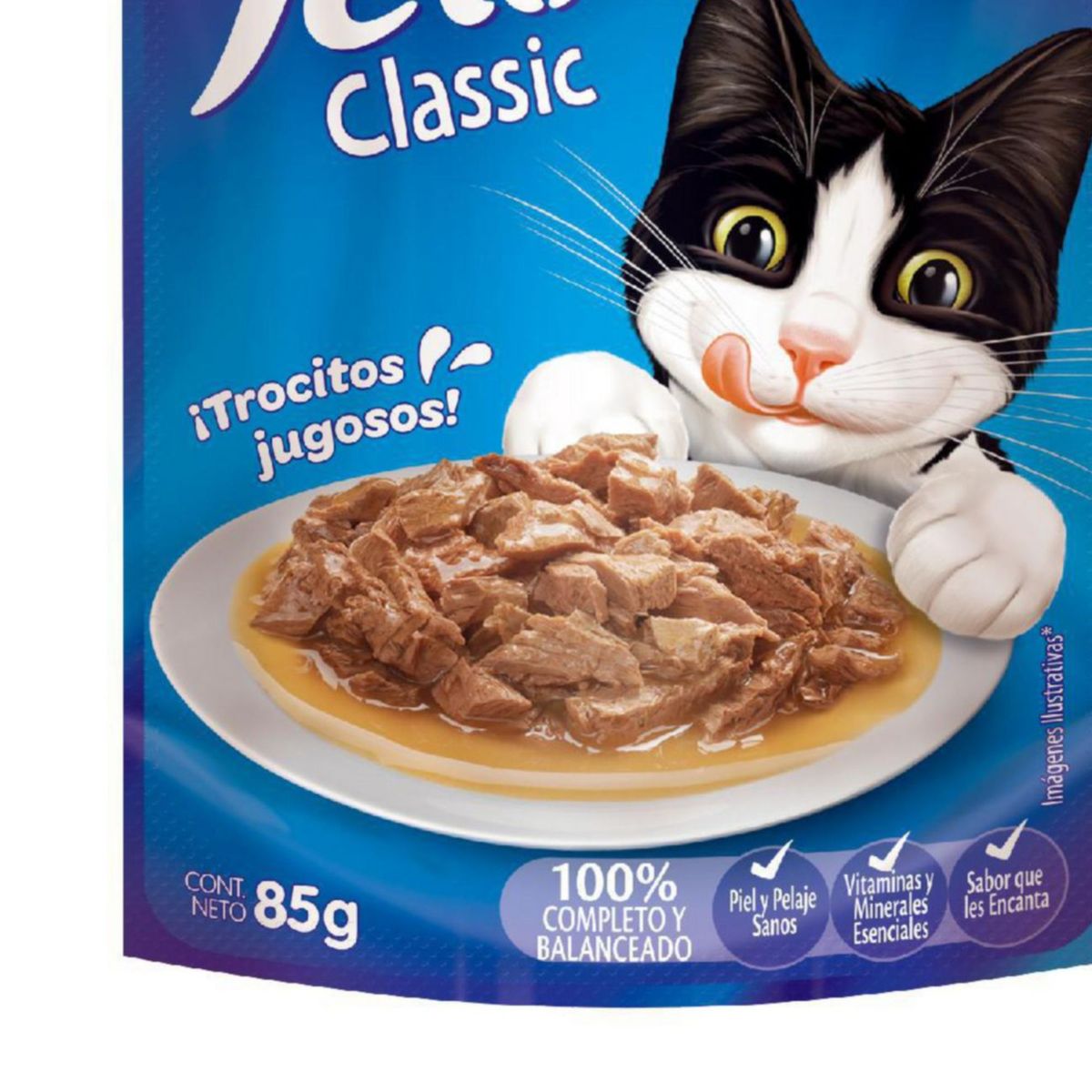 FELIX - Felix Alimento Húmedo para Gatos 85 gr Sabor Salmon