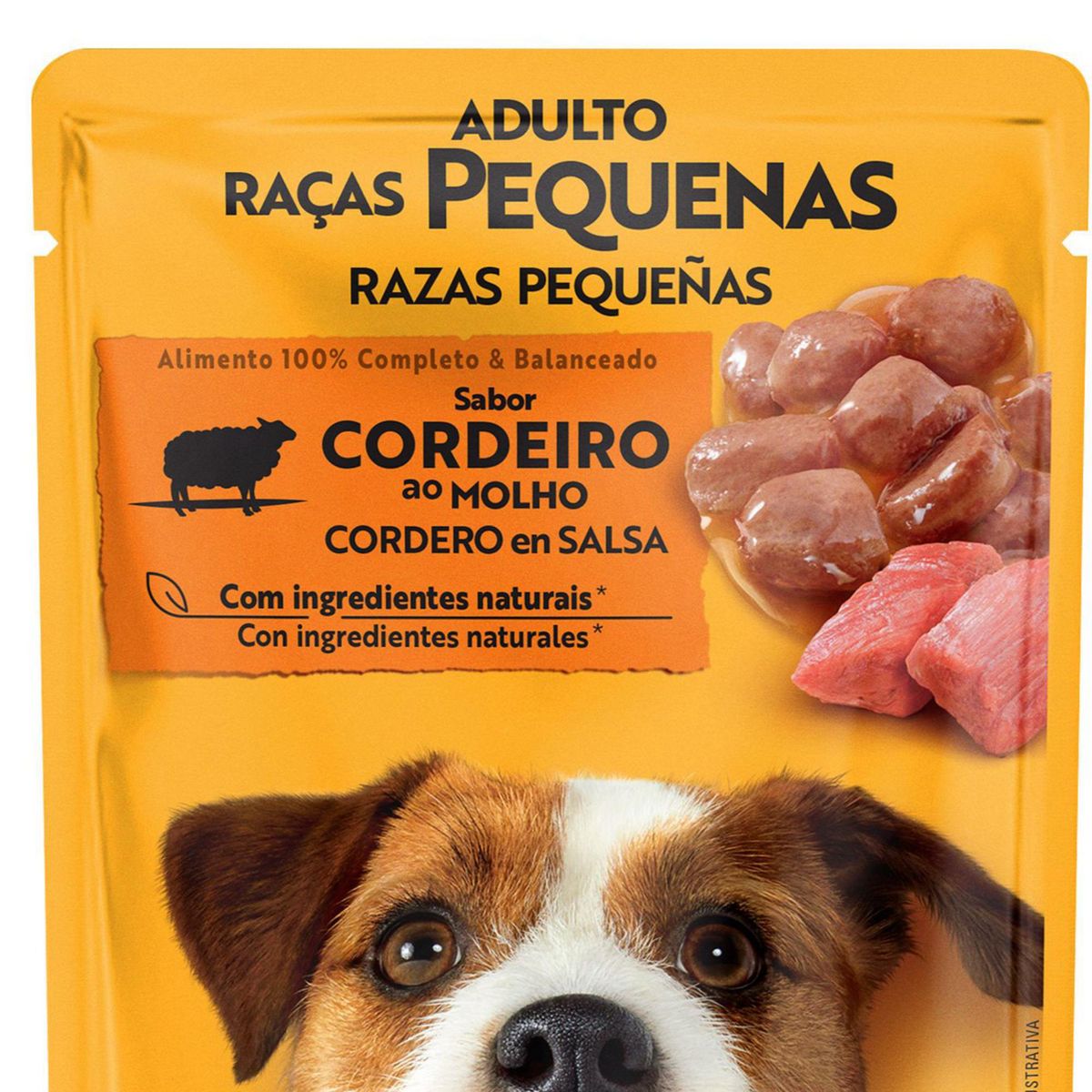 PEDIGREE - Pedigree Adultos Razas Pequeñas Alimento Perros 100g Cordero