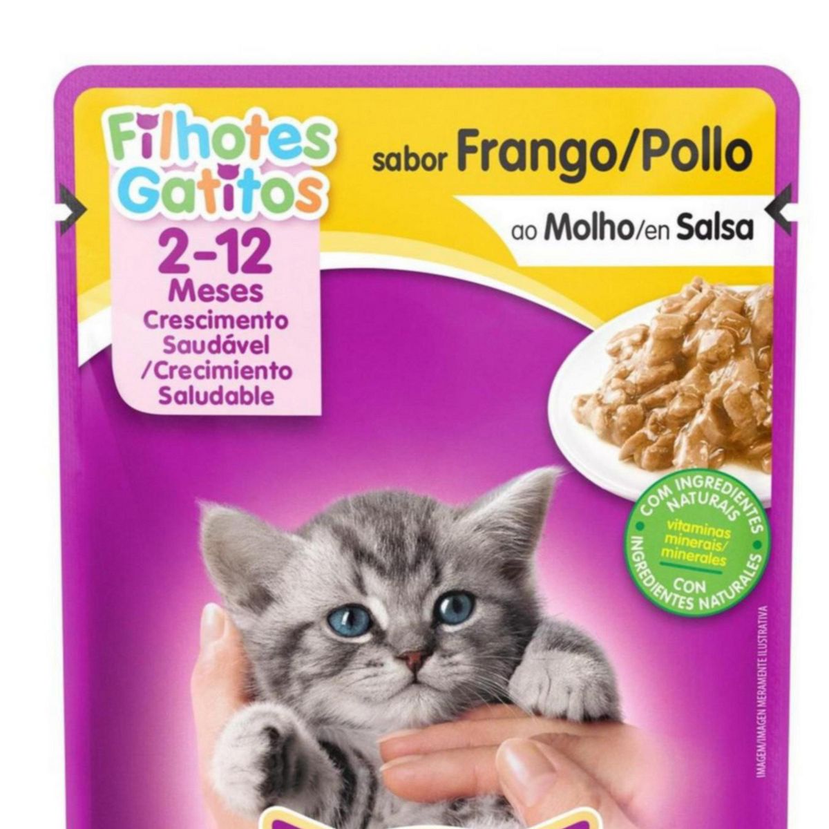 WHISKAS - Whiskas Cachorros Alimento para Gatos 85 gr Sabor Pollo