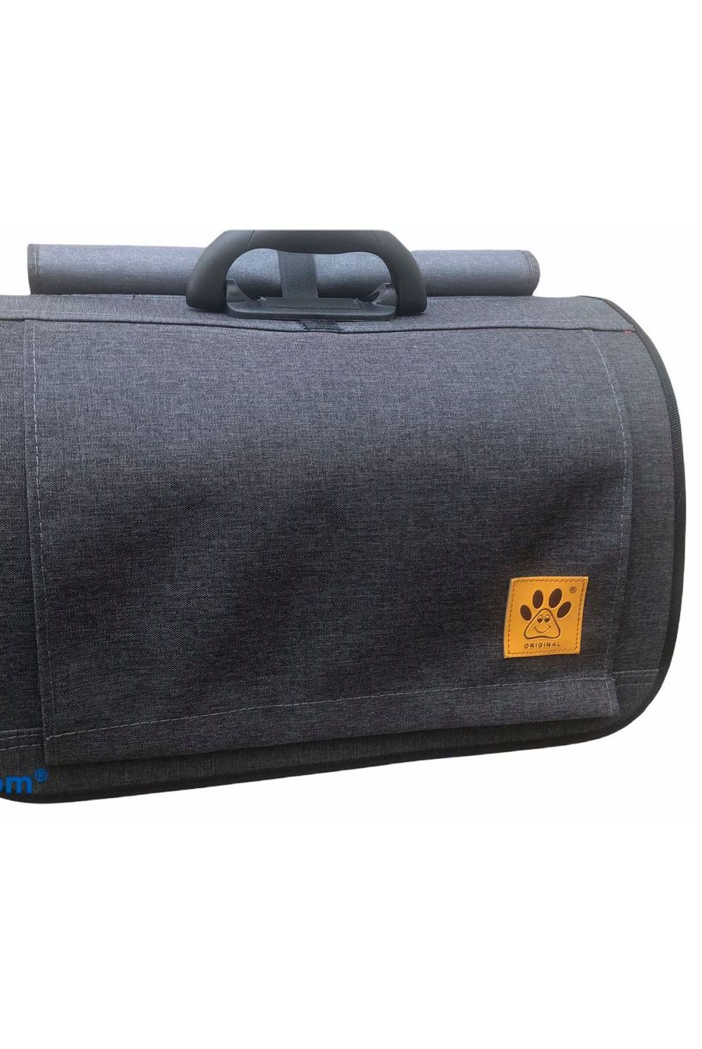 ACCECAN - Porta Mascotas Raza Pequeña Tela Gris 25x26x45cm
