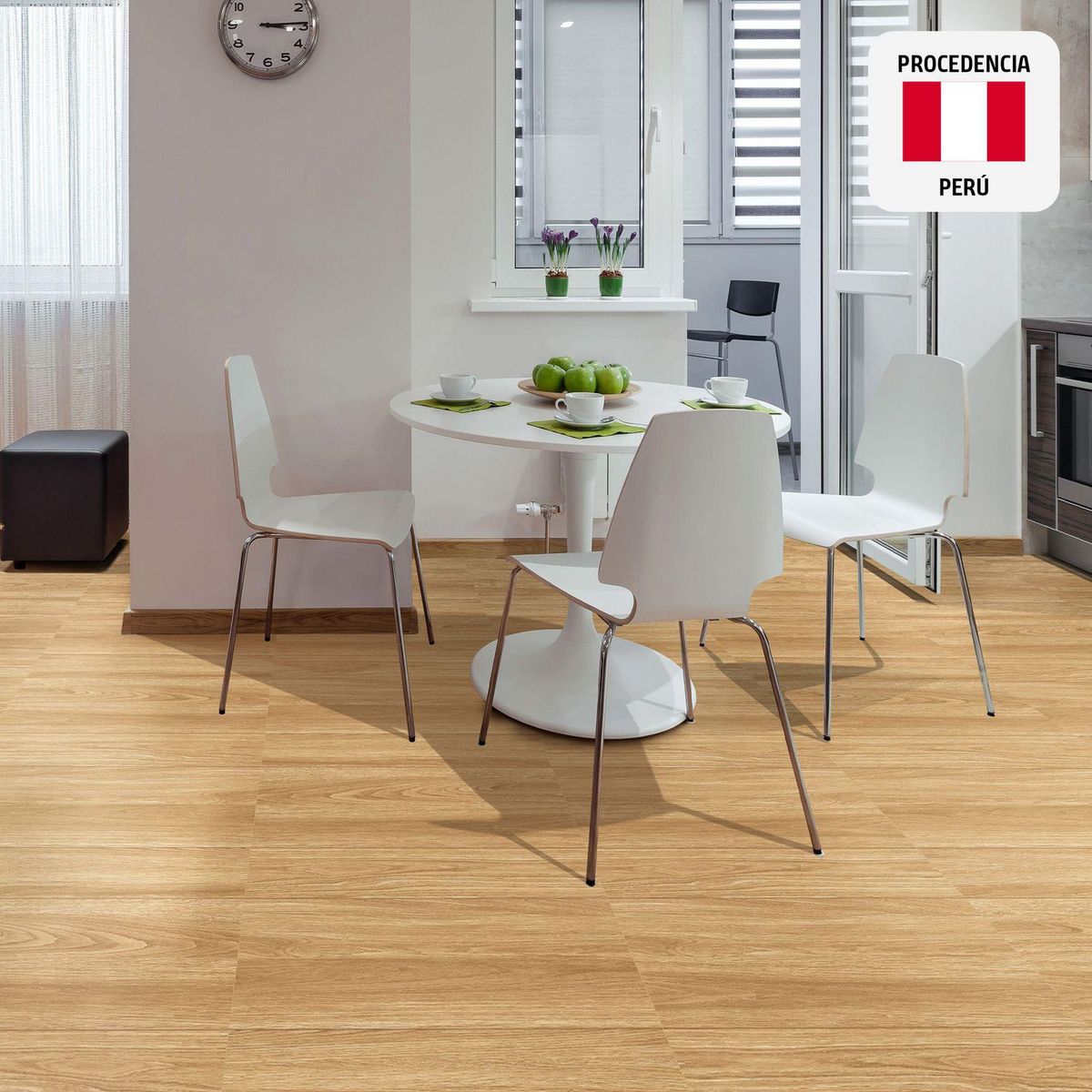 SAN LORENZO - Cerámica rectificada Marrón 60x60 Maderadas Brillante 1.44 m2