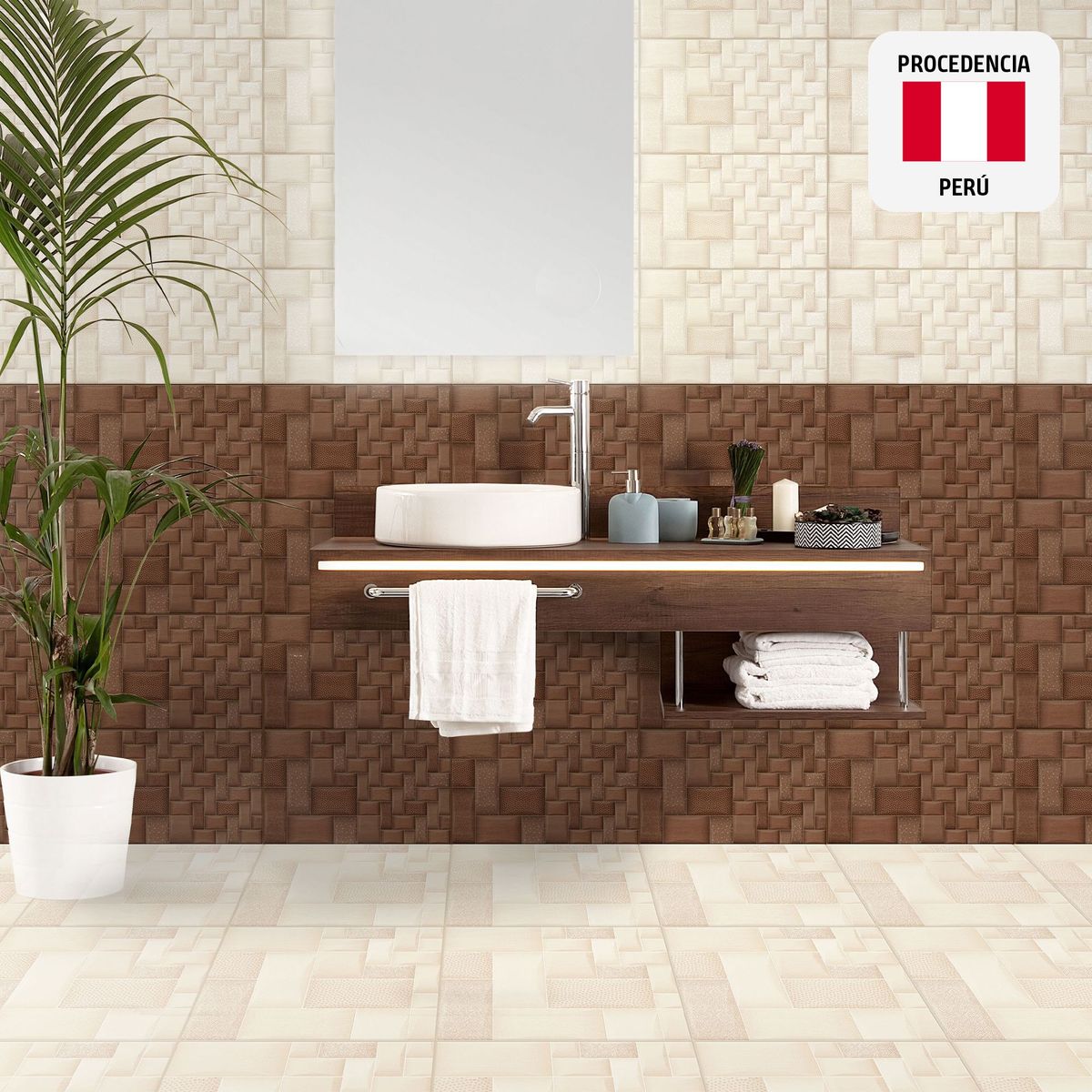 SAN LORENZO - Cerámica Marme Ivory 27x45cm 1.7m2 para pared