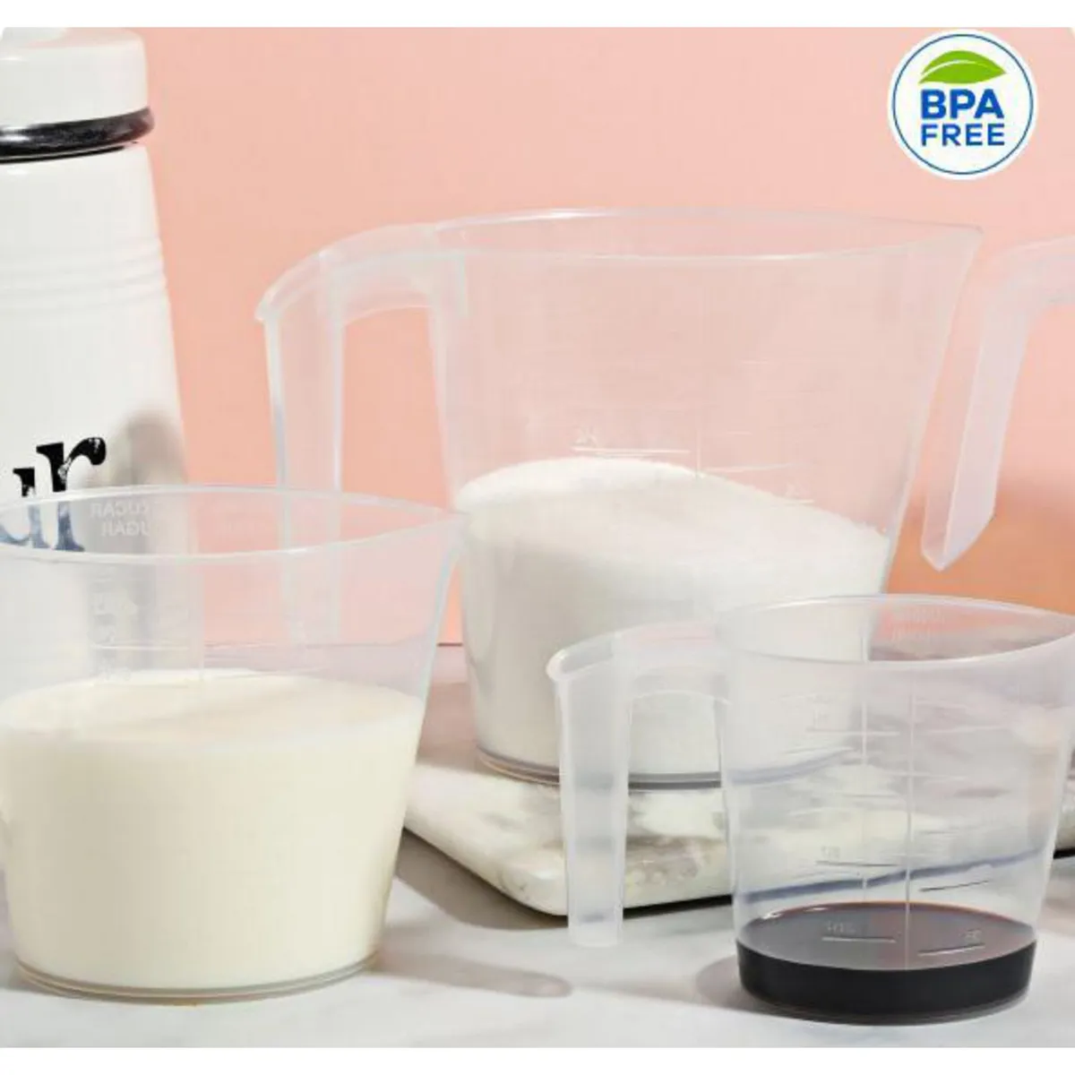 REYPLAST - Juego Jarras Dosificadoras 0.25, 0.5, 1L