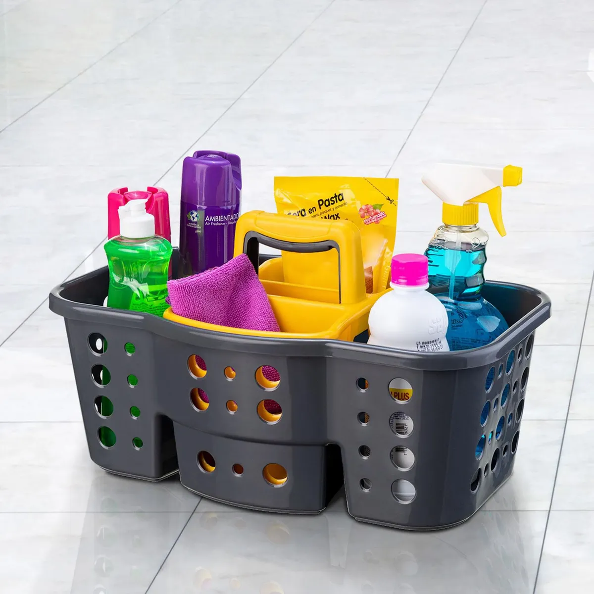 REYPLAST - Canasta Organizadora Múltiple 2 en 1 Reyplast