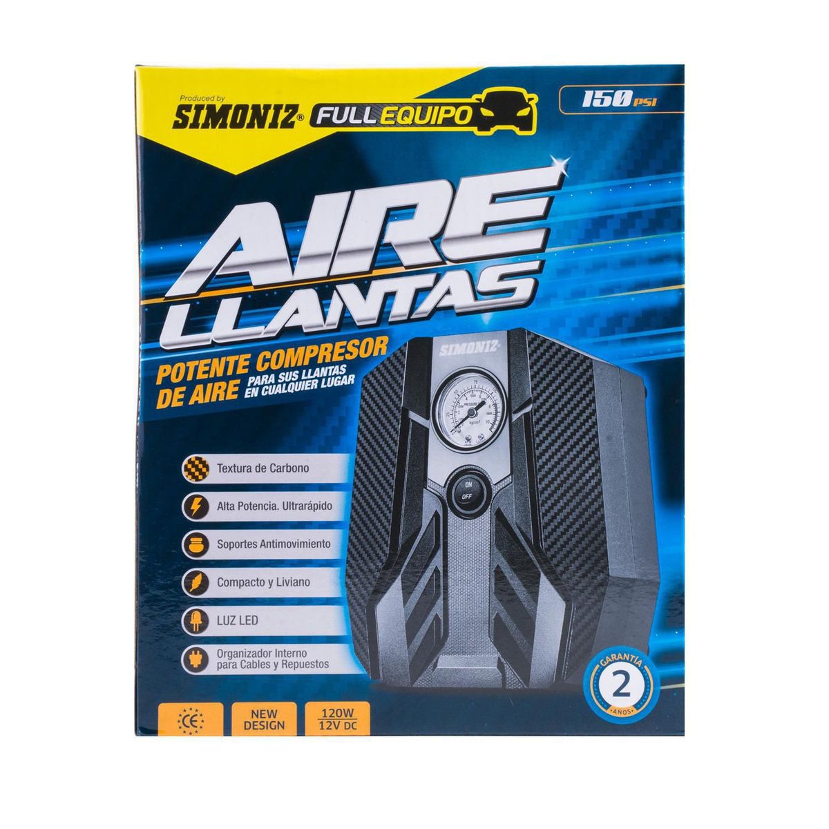 SIMONIZ - Compresor Liv 120W 12v
