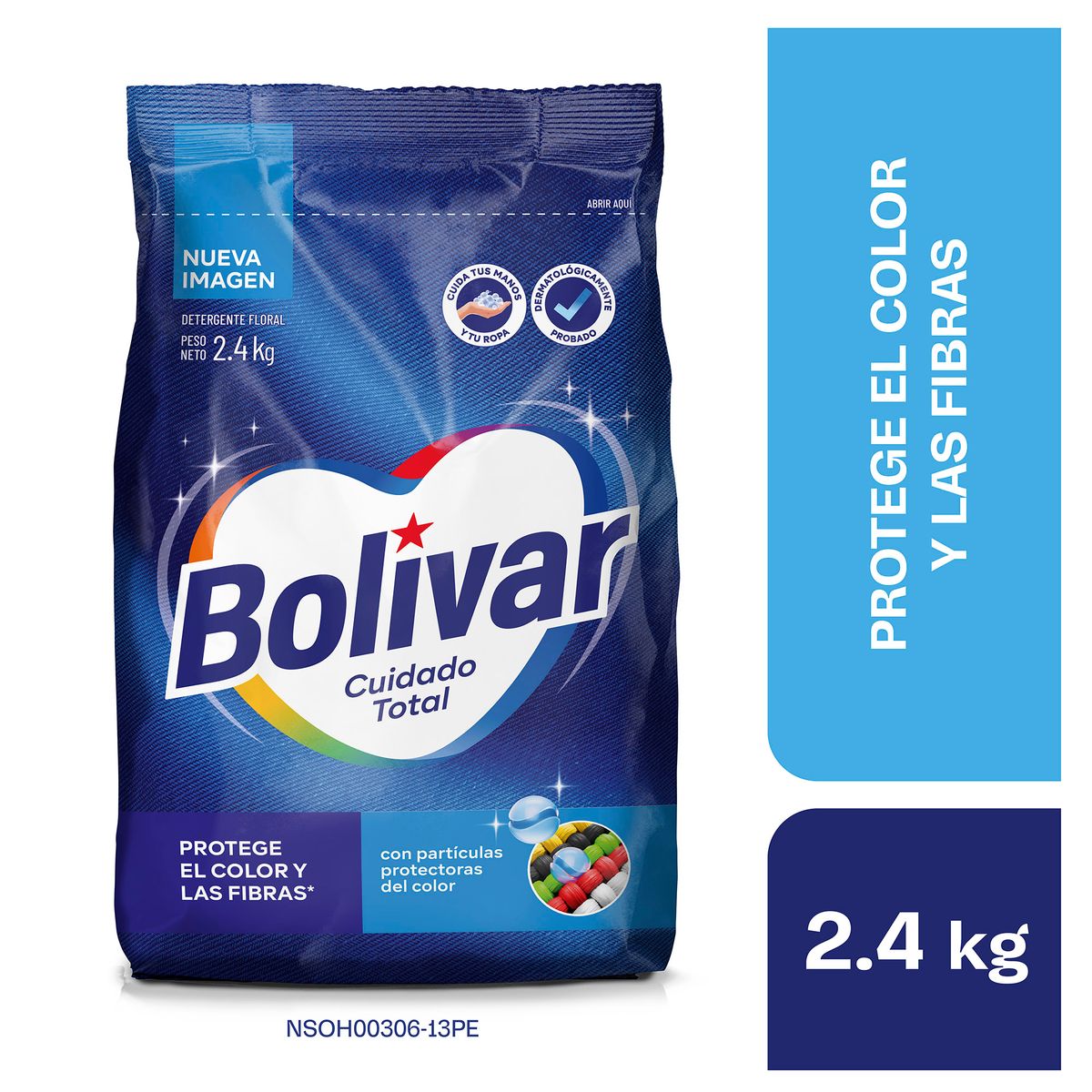 BOLIVAR - Detergente En Polvo Bolivar Active 2.4 Kg.