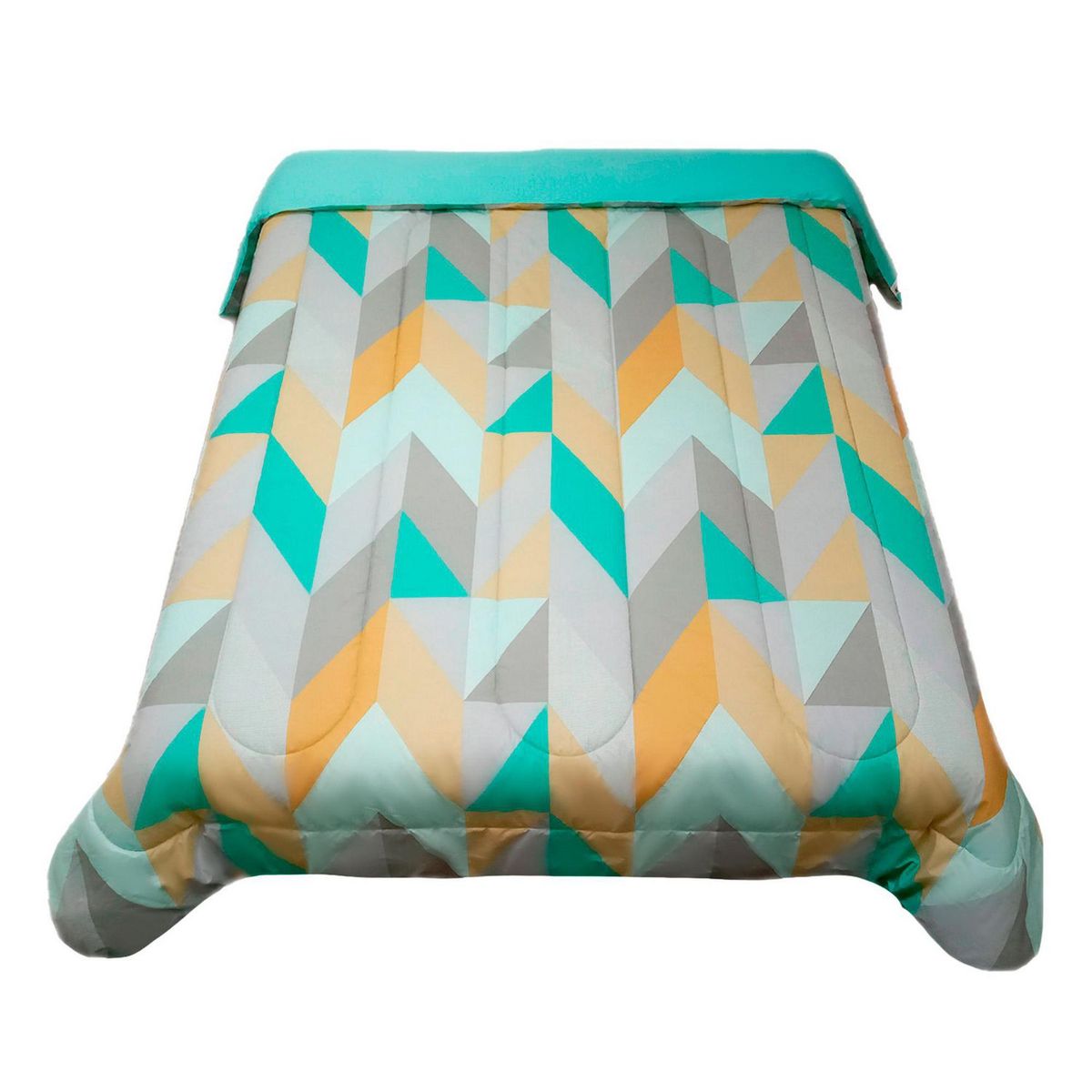 JUST HOME COLLECTION - Edredón Evan Verde 2 Plazas