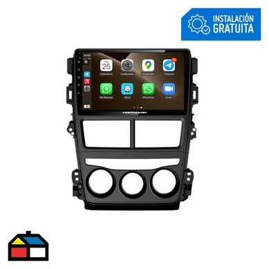 Autoradio Hoffmann con Pantalla Android Infinity Gold 9 pulgadas Toyota Yaris 2018-20 Ac Manual