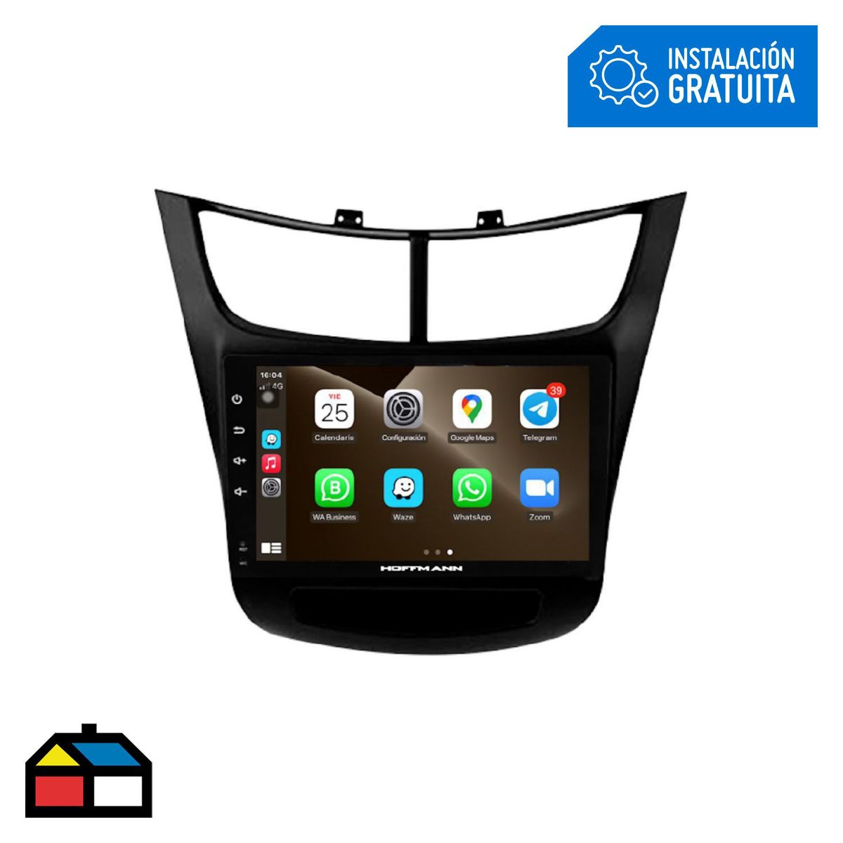 Autoradio Hoffmann Multimedia Chevrolet Sail 2014 – 2020, marca HOFFMANN - Foto Principal