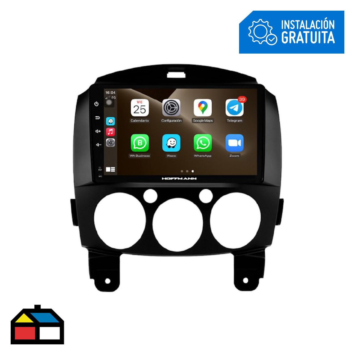 HOFFMANN - Autoradio Hoffmann Multimedia Mazda 2 2007 – 2014