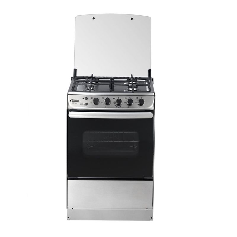 KLIMATIC - Cocina Klimatic a Gas 4 Hornillas Stellare Plus Acero Inox