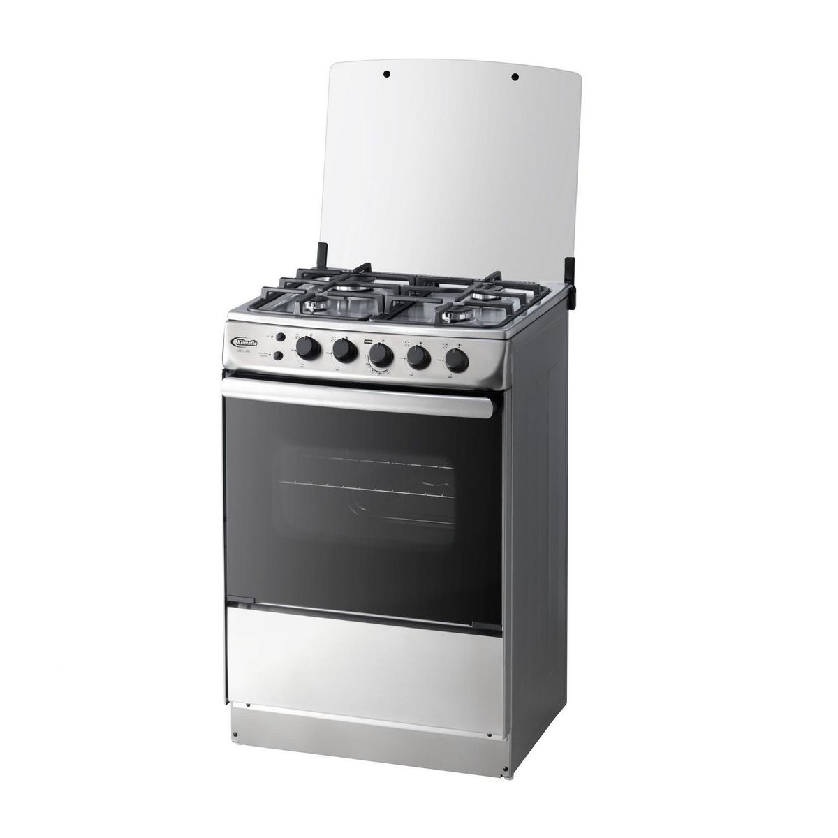 KLIMATIC - Cocina Klimatic a Gas 4 Hornillas Stellare Plus Acero Inox