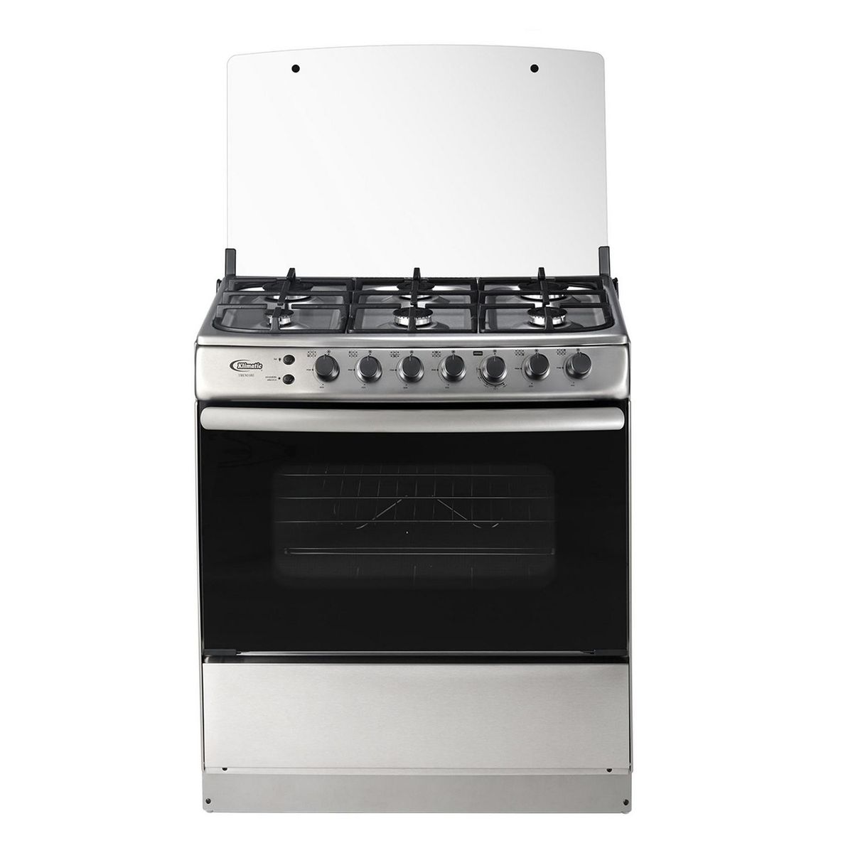 KLIMATIC - Cocina Klimatic a Gas 6 Hornillas Tremare Plus Acero Inox