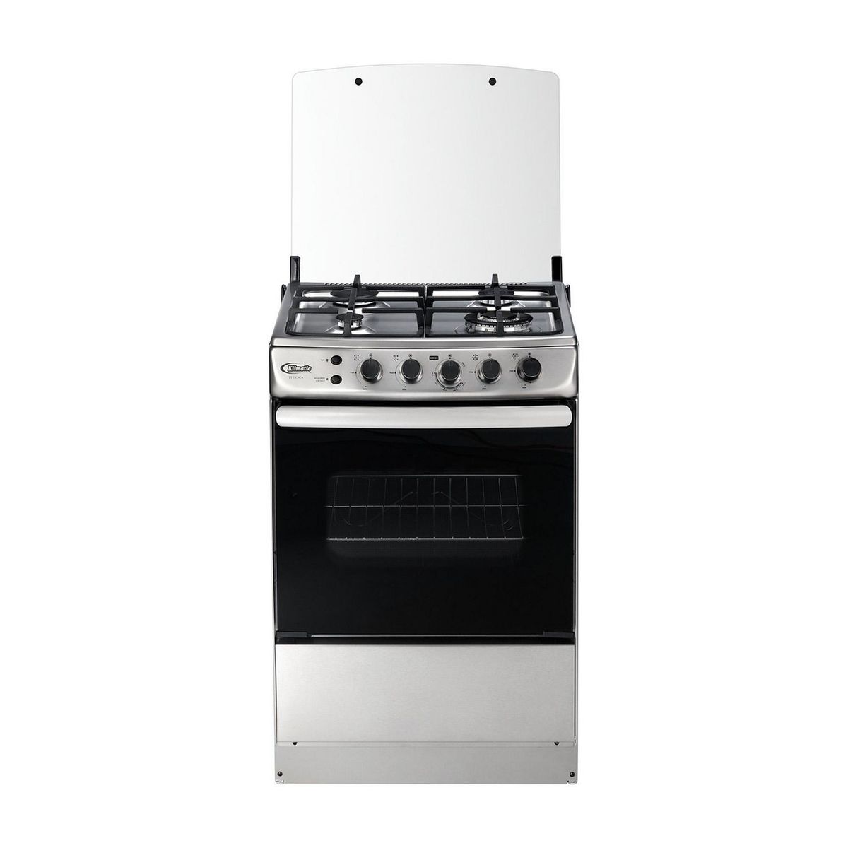 KLIMATIC - Cocina Klimatic a Gas 4 Hornillas Tedesca Plus Acero Inox