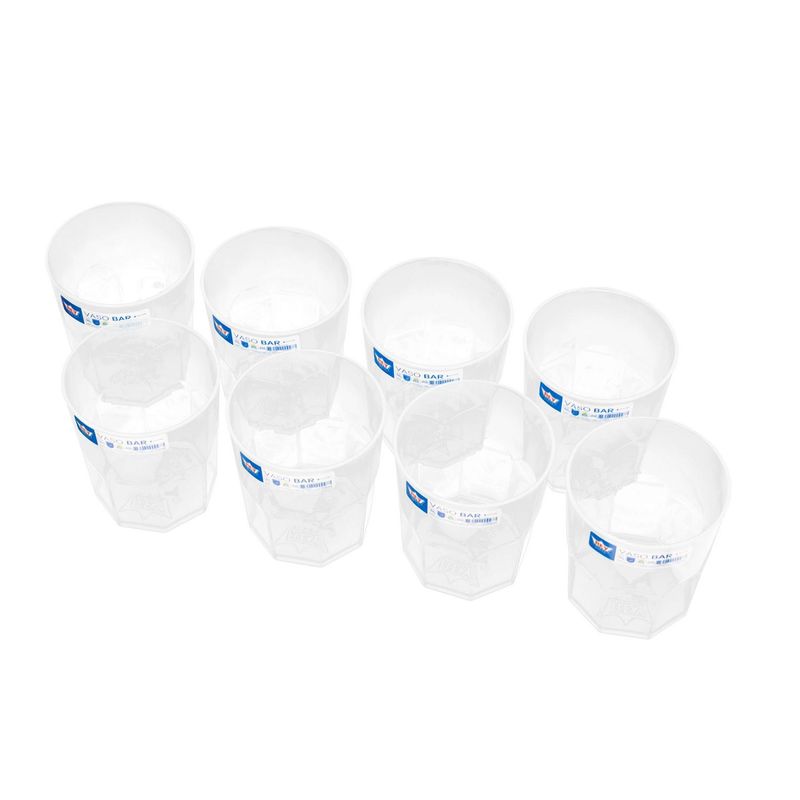 REYPLAST - Vaso Bar Pack x 8 Unidades