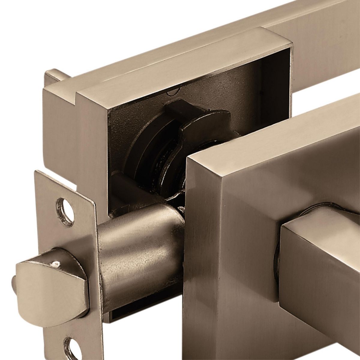 TRAVEX - Cerradura de Manija Baño Liza Bronce Antiguo