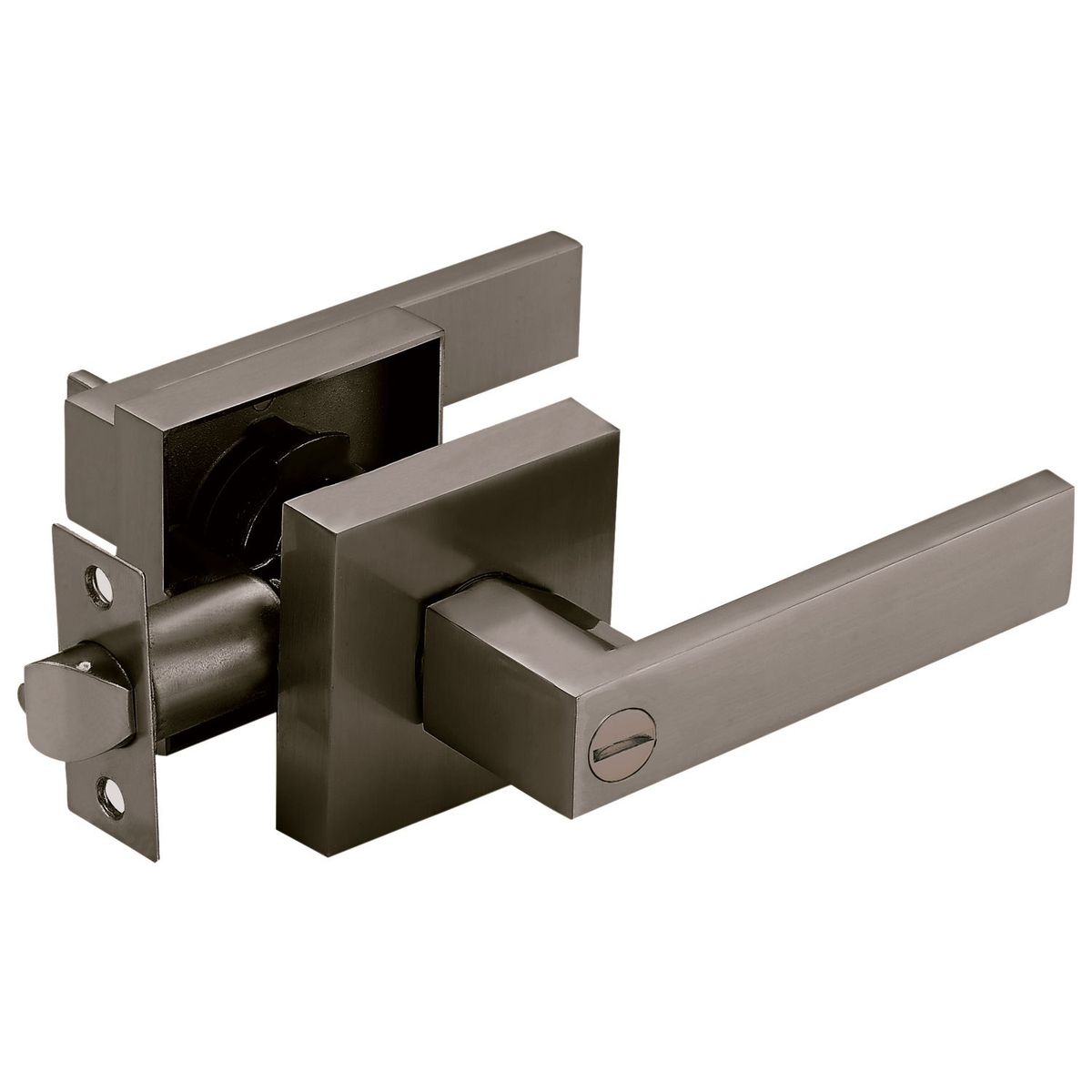 TRAVEX - Cerradura de Manija Baño Liza Bronce Quemado