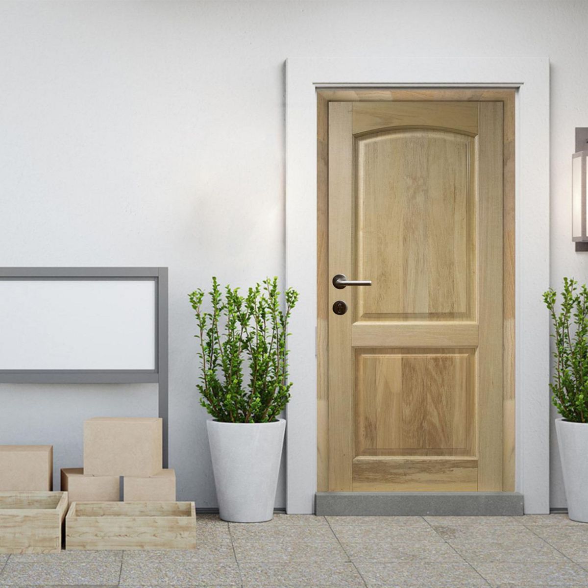 DIMFER - Puerta de madera Principal Dakar