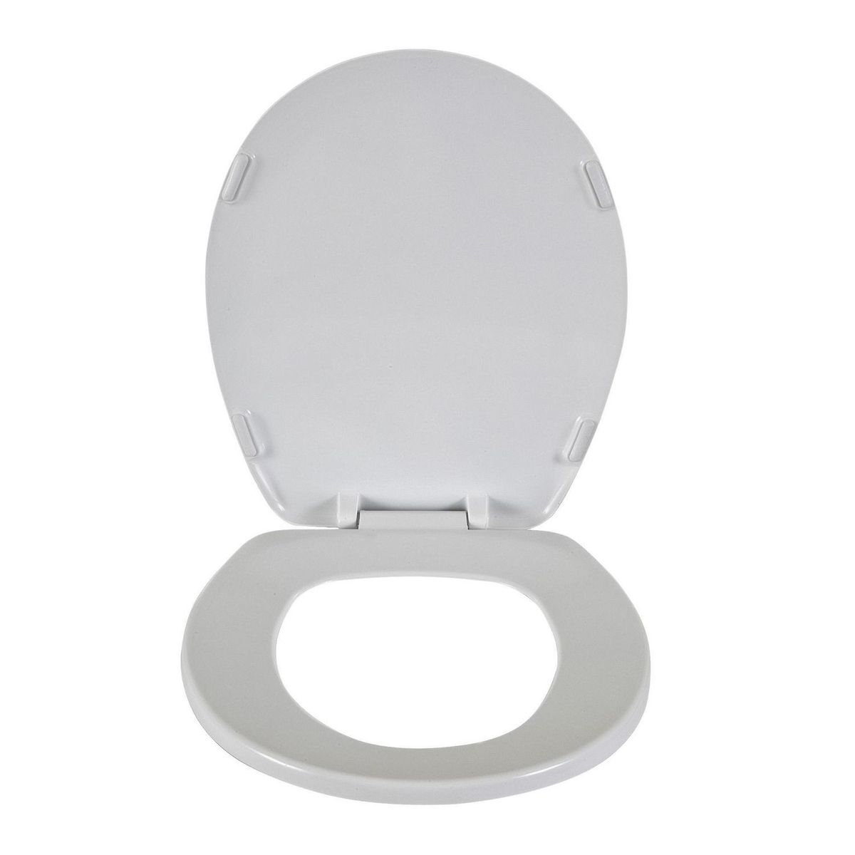 MELAMINEX - Asiento Redondo Sifón Blanco