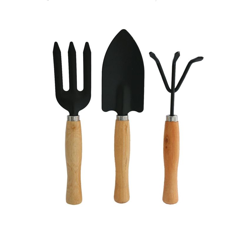 MAJOR - Kit para Jardín de 3 piezas Acero  9x33cm