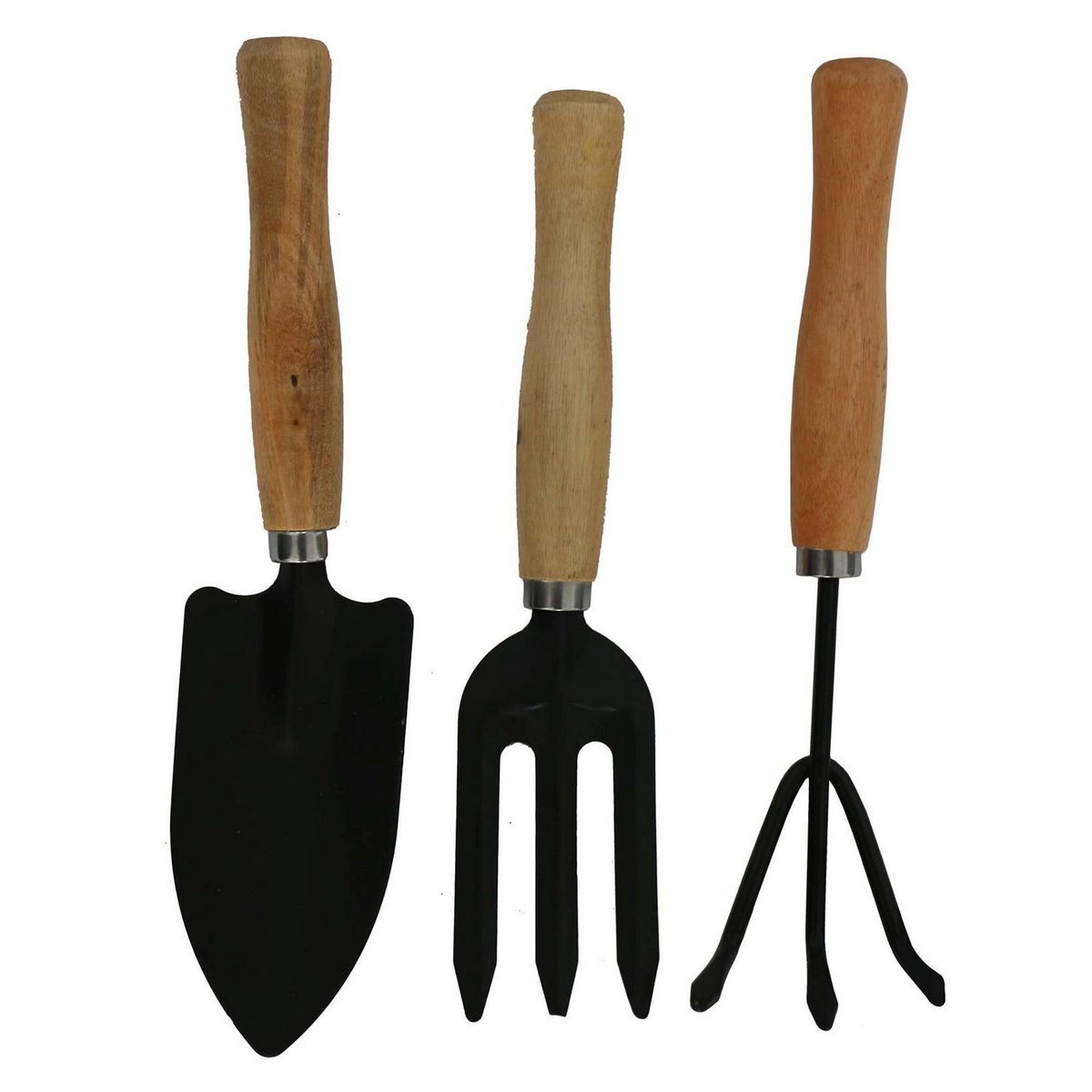 MAJOR - Kit para Jardín de 3 piezas Acero 9x33cm